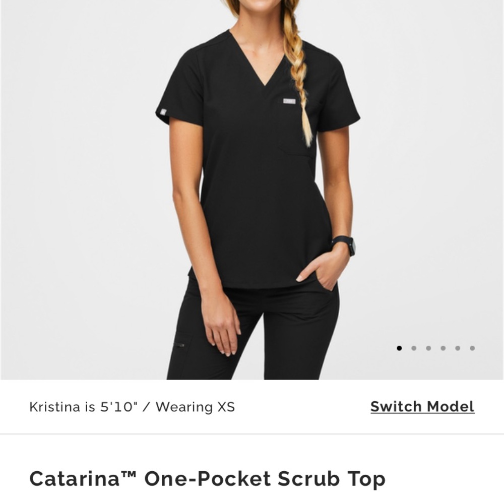 Figs scrub Top Medium